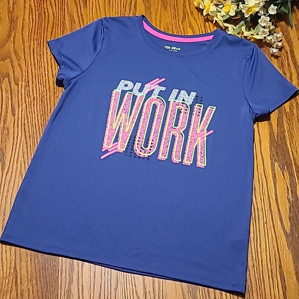 Tek Gear Athletic Shirt - Girls Large